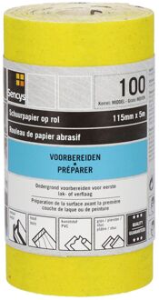 Sencys Schuurrol Geel A/o 115mm X 5m P100