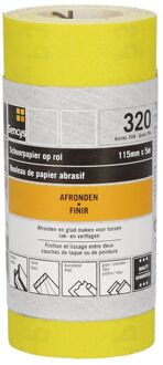 Sencys Schuurrol Geel A/o 115mm X 5m P320