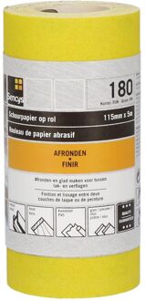 Sencys Schuurrol - P180 - Geel A-o - 115mmx5m