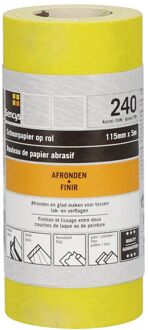 Sencys Schuurrol - P240 - Geel A-o - 115mmx5m