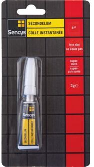 Sencys Secondelijm Gel 3gr