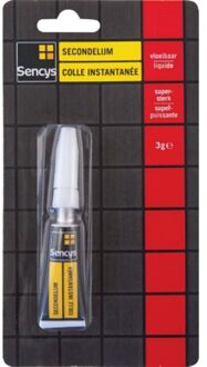 Sencys Secondelijm Vloeibaar 3gr