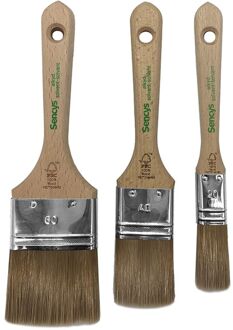 Sencys Set Platte Kwasten 20-40-60mm