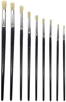 Sencys Set Ronde Kwasten 9st