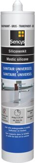 Sencys Siliconenkit Sanitair Grijs 310ml