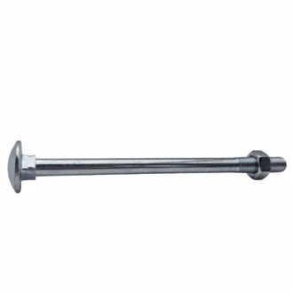 Sencys Slotbout Met Moer M12x160mm Per 1 Gegalvaniseerd