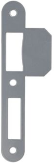 Sencys Sluitplaat Voor M100/m400 Sloten Gelakt Staal Grijs 1 Mm