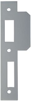 Sencys Sluitplaat Voor M180/m181 Sloten Gelakt Staal Grijs 1 Mm