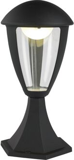 Sencys Sokkellamp Lund - Zwart - D18cm - 11w