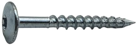 Sencys Spaanplaatschroef Gegalvaniseerd Verzonken Kop Torx - 8x80mm - 4 Stuks