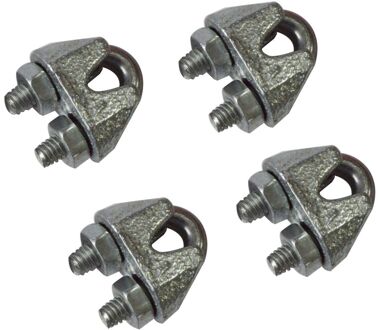 Sencys Spankabelbeugel - Gegalvaniseerd - Diam. 3mm - 4 Stuks