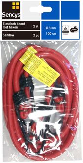 Sencys Spanwartel Haak 8mmx100cm 2st