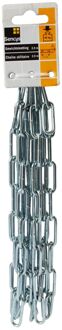 Sencys Staal Verzinkte Ketting Gewichtsketting - Staal - Verzinkt - 3x26mm - 2,5m