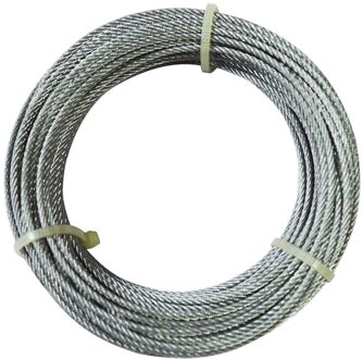 Sencys Staaldraaadkabel Gegalvaniseerd 2mm 20m