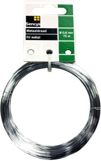 Sencys Staaldraad Gegalvaniseerd 0,6mm 75m