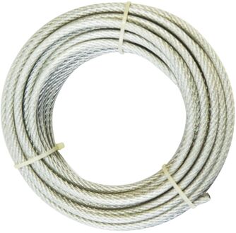Sencys Staaldraadkabel 4mm 10m