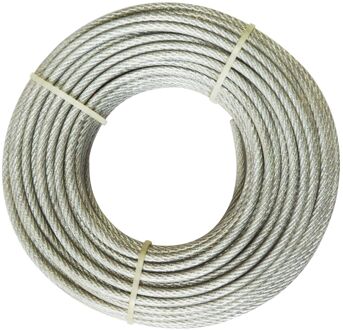 Sencys Staaldraadkabel 4mm 1m