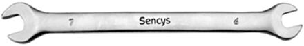 Sencys Steeksleutel Chroom 6x7mm