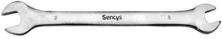 Sencys Steeksleutel Chroom 8x9mm