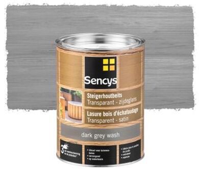 Sencys Steigerhoutbeits Transparant Dark Grey Wash 2,5l