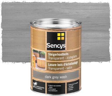 Sencys Steigerhoutbeits Transparant Dark Grey Wash 2,5l