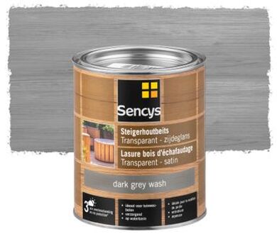 Sencys Steigerhoutbeits Transparant Dark Grey Wash 750ml