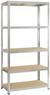 Sencys Stellingkast - 176x90x45cm - Draagkracht 265kg - Metaal