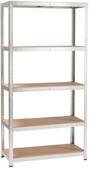Sencys Stellingkast - Strong - 176x90x40cm - Draagkracht 200kg - Verzinkt Staal