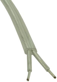 Sencys Stroomkabel Vtlbp 20m 2x0,75 Mm² Transparant