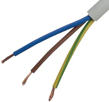 Sencys Stroomkabel Vtmb 5m 3x2,5 Mm² Grijs