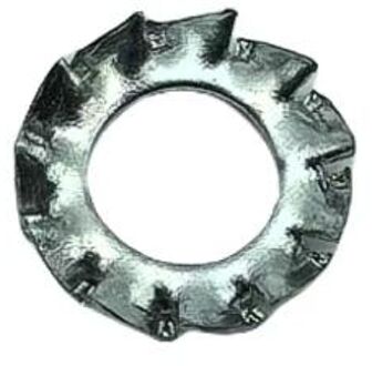 Sencys Tandring - Staal Zwart Gecoat - M5 - 80 Stuks