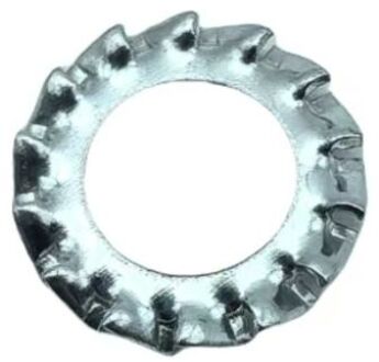 Sencys Tandveerring - Staal Zwart Gecoat - M8 - 40 Stuks