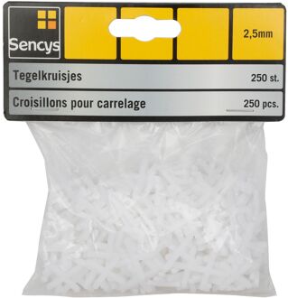 Sencys Tegelkruisjes 2,5mm 250stuks