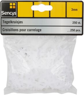 Sencys Tegelkruisjes 3mm 250stuks
