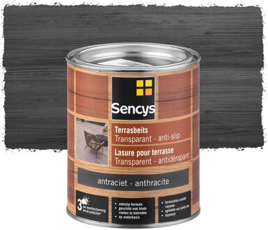 Sencys Terrasbeits Anti-slip Antraciet 750ml