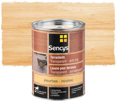 Sencys Terrasbeits Anti-slip Kleurloos 2,5l