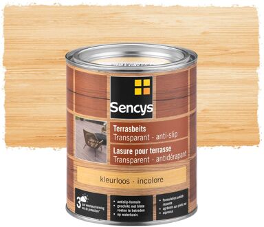 Sencys Terrasbeits Anti-slip Kleurloos 750ml