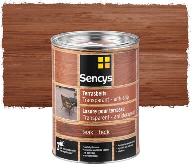 Sencys Terrasbeits Anti-slip Teak 2,5l