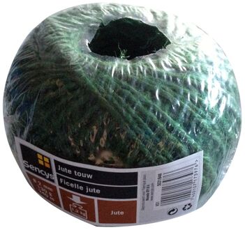 Sencys Touw Jute Groen 130gr 240m