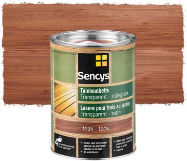 Sencys Tuinhoutbeits Semi-transparant Teak 2,5l