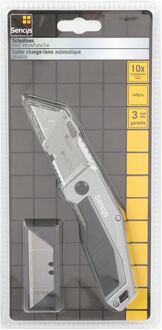 Sencys Uitschuifmes Met 10 Vervangmessen