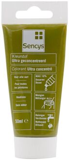 Sencys Ultra Geconcentreerde Kleurstof Voor Verf Sencys Anijs Groen 50ml