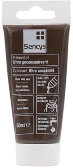 Sencys Ultra Geconcentreerde Kleurstof Voor Verf Sencys Chocolat 50ml