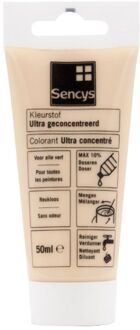Sencys Ultra Geconcentreerde Kleurstof Voor Verf Sencys Ivoor Wit 50ml