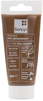 Sencys Ultra Geconcentreerde Kleurstof Voor Verf Sencys Sienna 50ml