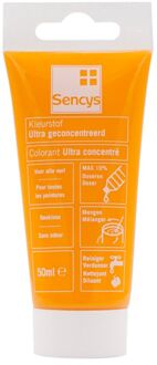 Sencys Ultra Geconcentreerde Kleurstof Voor Verf Sencys Zon Geel 50ml