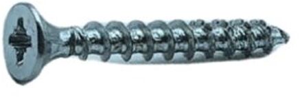 Sencys Univ. Schroef Pk Pozi 3x25mm Gegalvaniseerd Per 150