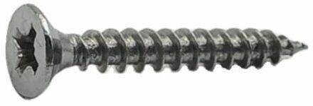 Sencys Univ. Schroef Pk Pozi 4x30mm R.v.s. Per 10