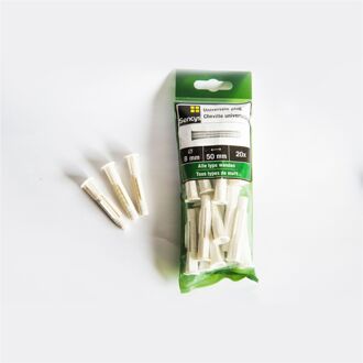 Sencys Universele Plug Kunststof - Diam. 8x50mm - 20 Stuks