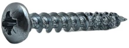 Sencys Universele Schroef Gegalvaniseerd Ronde Kop Pozi - 4x30mm - 20 Stuks